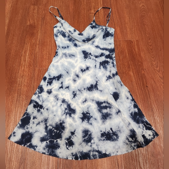 Realisation Par Dresses & Skirts - Realisation Par Silk Tie Dye Mini Silk Dress